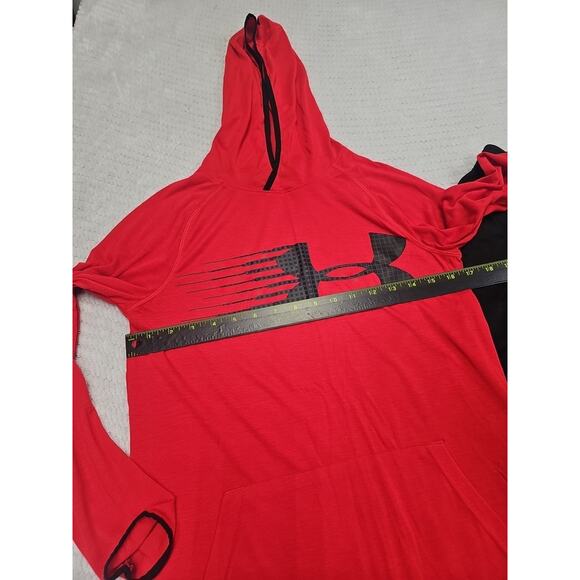 Under Armour Shirt & Pants Boys Youth Large Hooded Long Sleeve Sweats - Picture 3 of 10